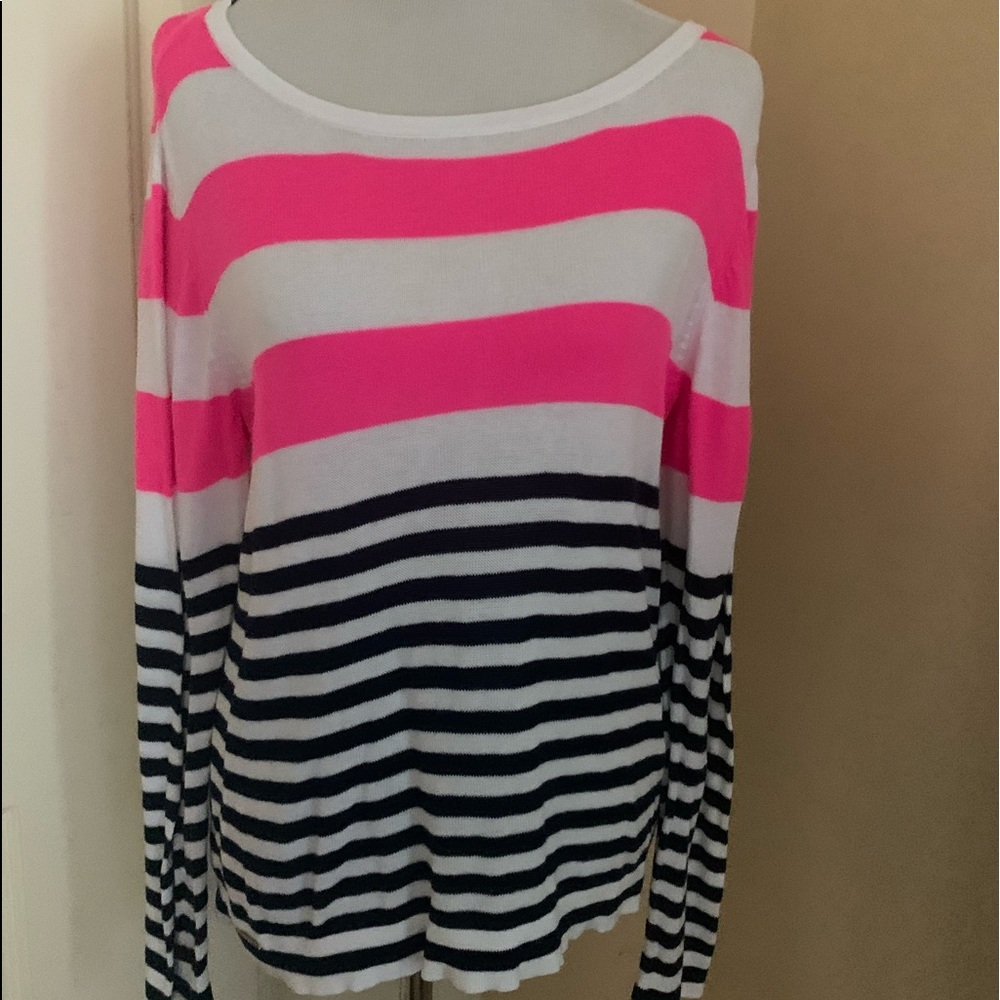 GUC Lilly Pulitzer striped sweater- Size L